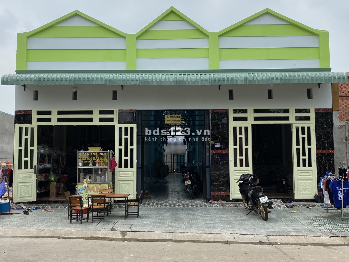 Bán 300m2(10x30) Dãy trọ Bình Dương xây mới trong KCN Becamex thu nhập cao, cần bán gấp 1tỷ550