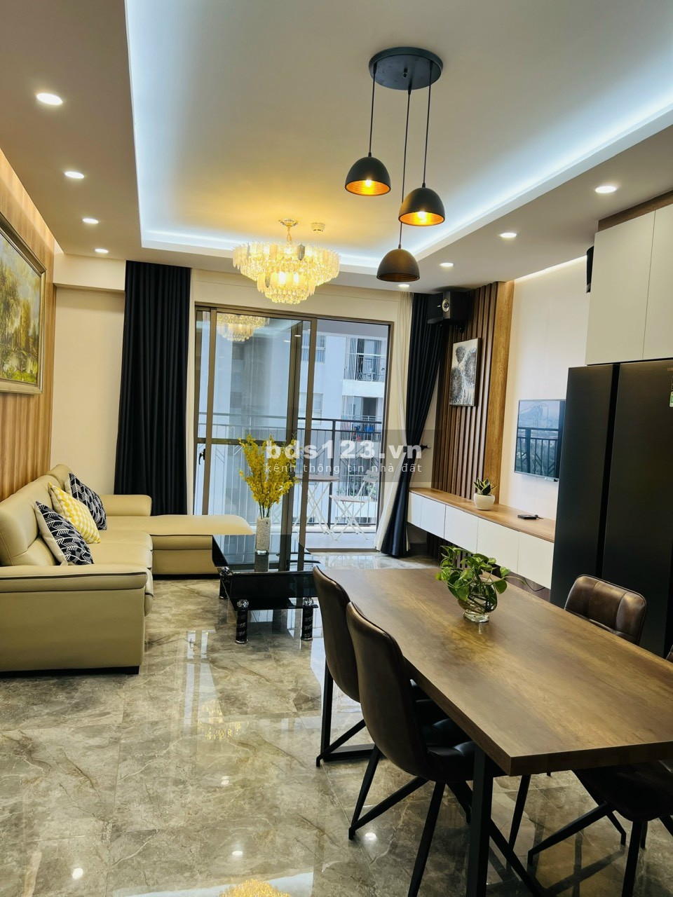 Cho Thuê Căn Hộ SaiGon south Phước Kiển, Nhà Bè giá 28tr/th 3PN + 2WC và full Nội Thất, view đẹp