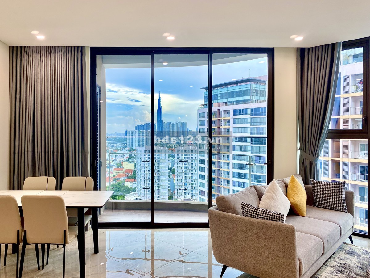 Căn hộ 5 sao bên Thảo Điền cho thuê, 1PN 61m2, 1200 đô bao phí, sát trường BIS