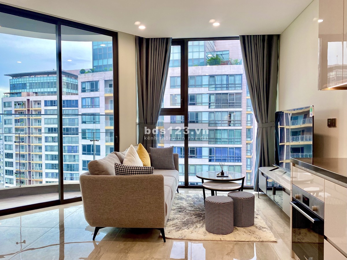 Căn hộ 5 sao bên Thảo Điền cho thuê, 1PN 61m2, 1200 đô bao phí, sát trường BIS