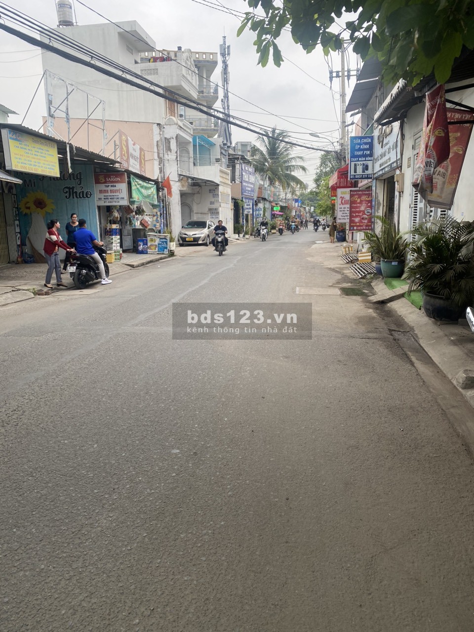 Cho thuê mặt bằng Quận 12Mặt tiền đường vào chùa Pháp Thạnh (Gần Lẩu Bò Tèo 100m)