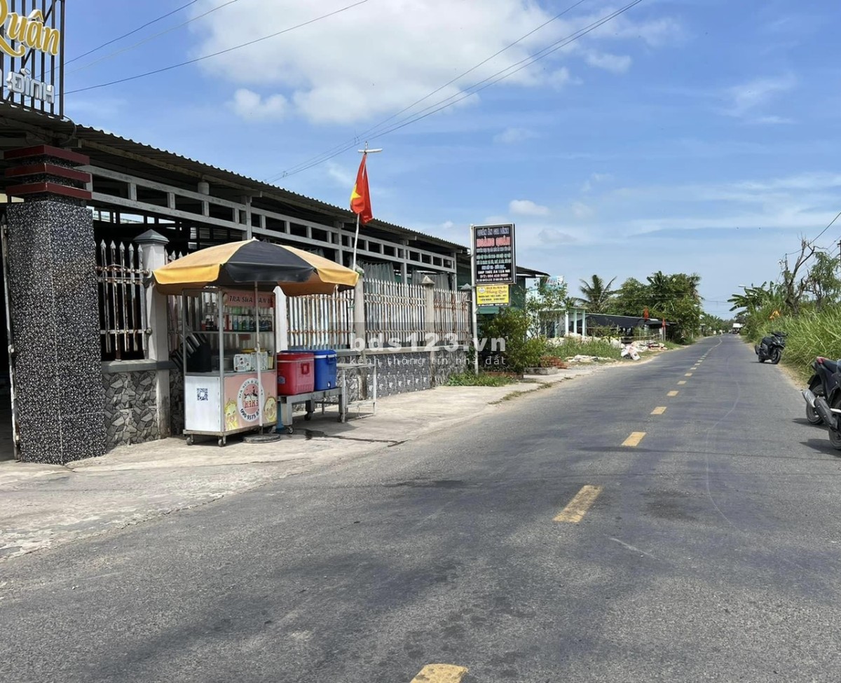 1500m2 (31x49) Đất 2 mặt tiền nhựa Huyện Lộ 07 tại Tân Thành, Gò Công Đông, Tiền Giang