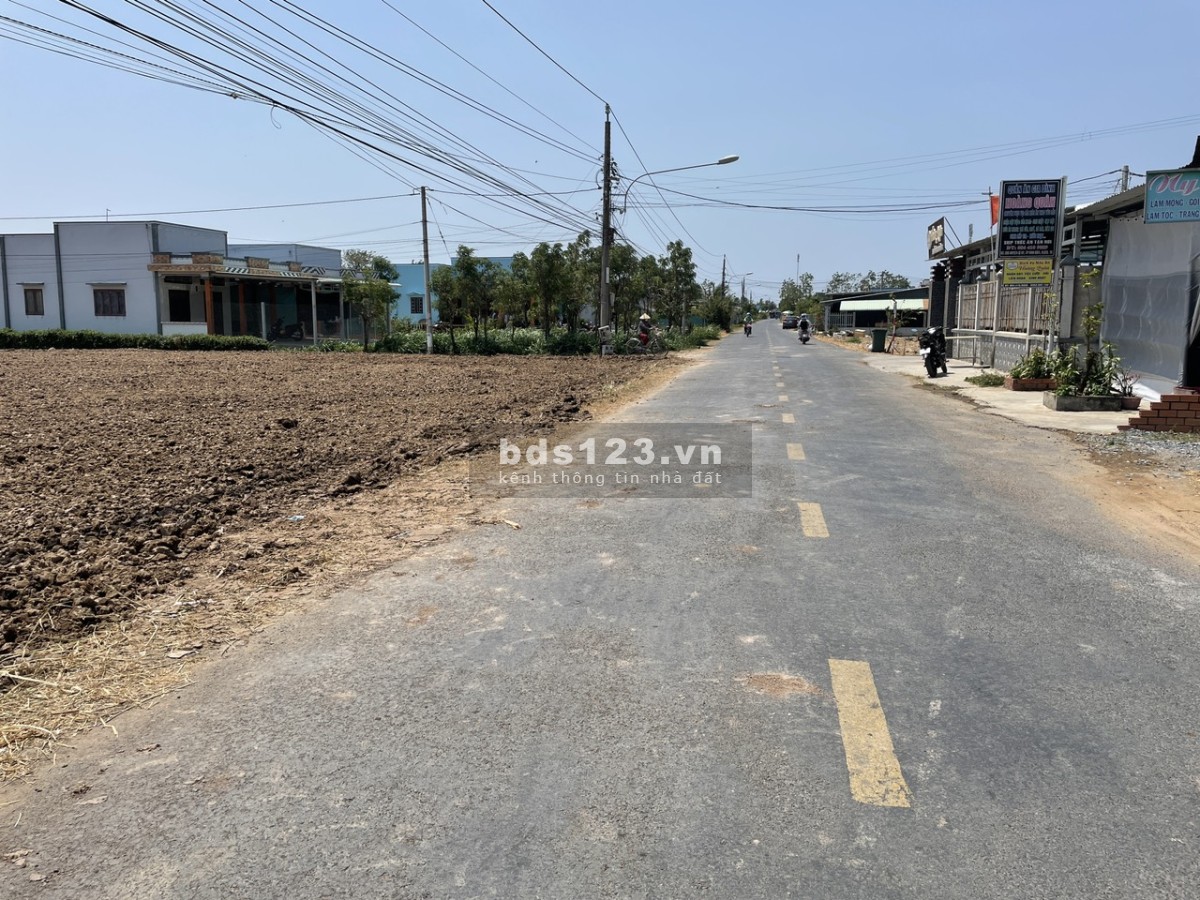 1500m2 (31x49) Đất 2 mặt tiền nhựa Huyện Lộ 07 tại Tân Thành, Gò Công Đông, Tiền Giang