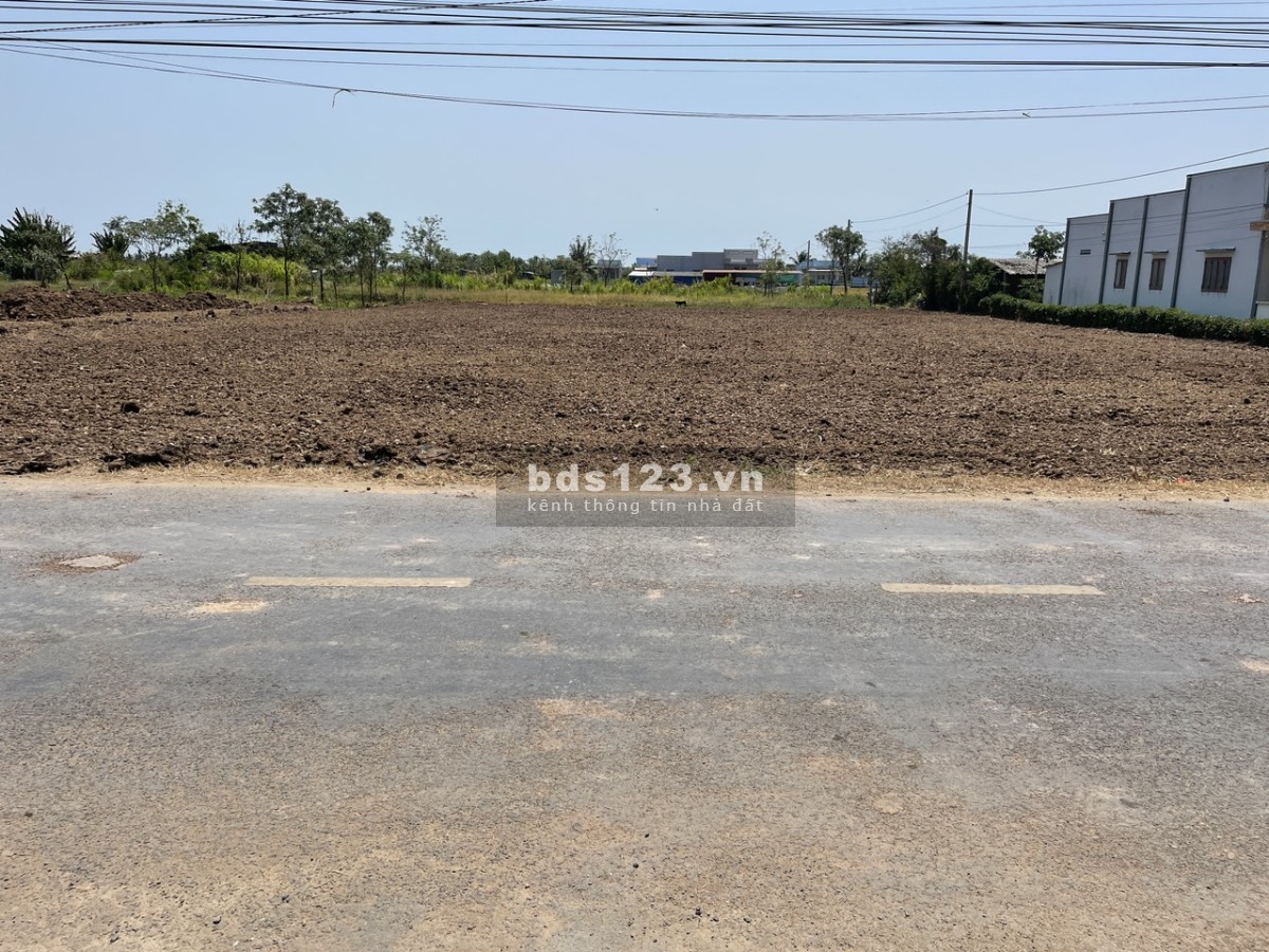 1500m2 (31x49) Đất 2 mặt tiền nhựa Huyện Lộ 07 tại Tân Thành, Gò Công Đông, Tiền Giang