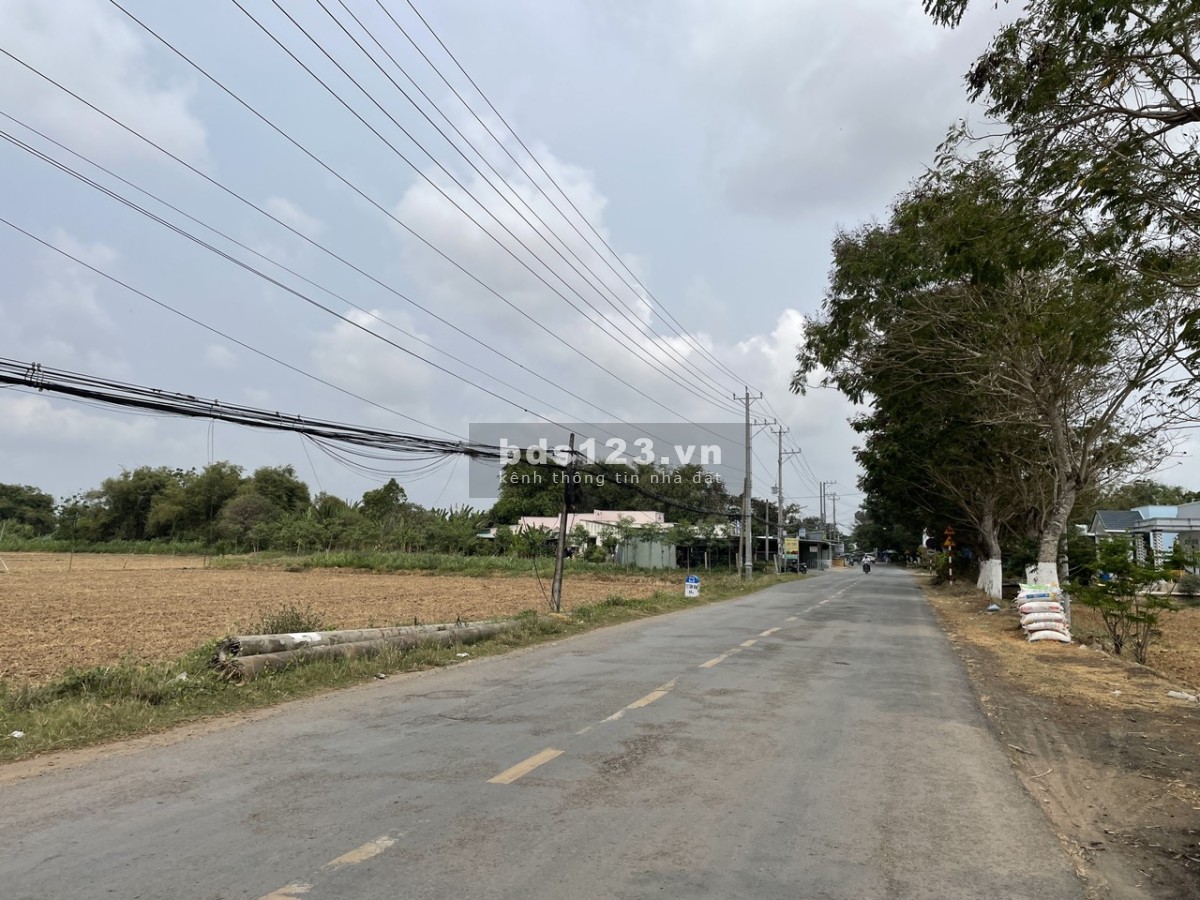 bán (15x37) 556m2 đất thổ, đường ôtô sát bên TL862 tại Gò Công Đông, Tiền Giang