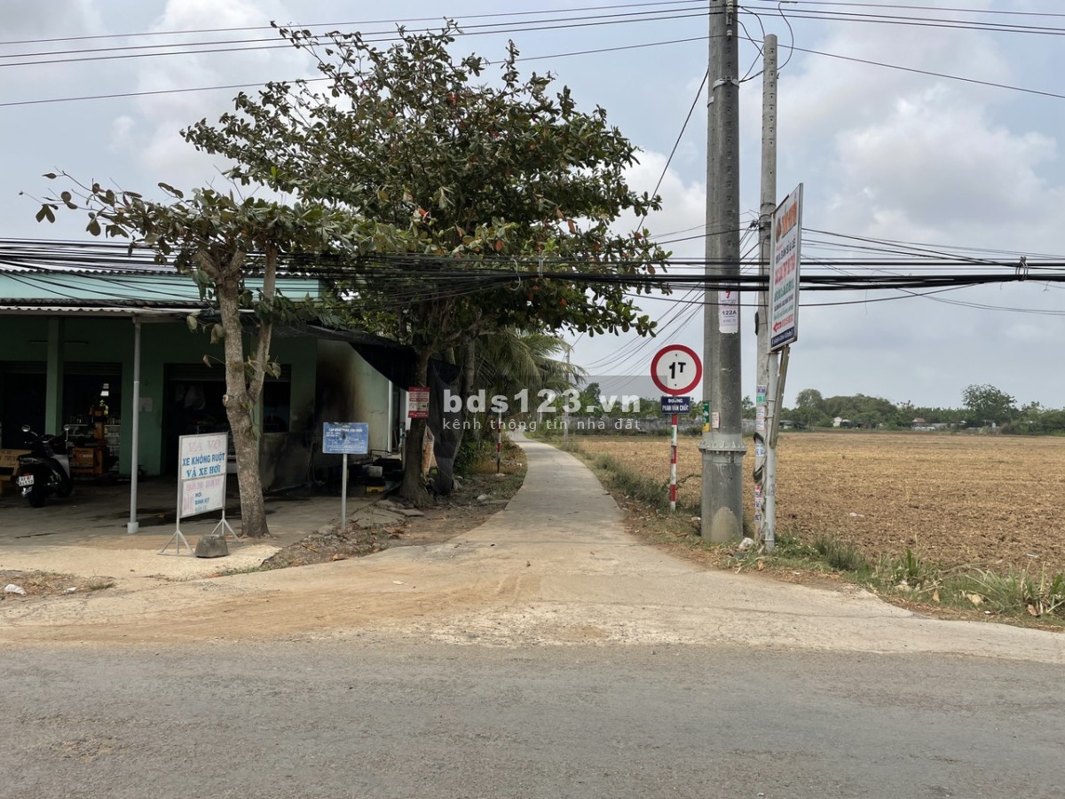 bán (15x37) 556m2 đất thổ, đường ôtô sát bên TL862 tại Gò Công Đông, Tiền Giang