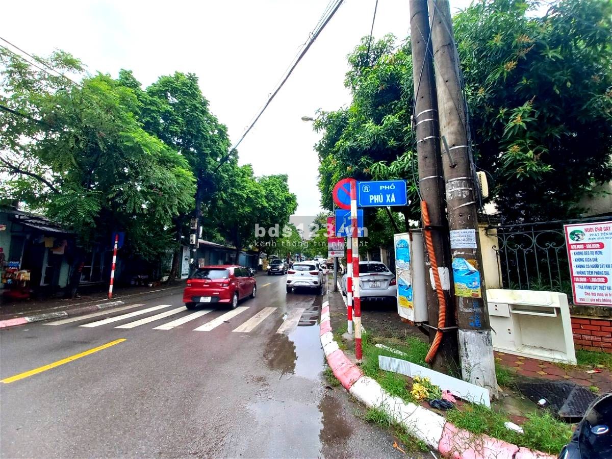 Bán đất mặt phố Phú Xá, Phú Thương, rộng 110m², mặt tiền 10m, đất trống, giá 19 tỷ