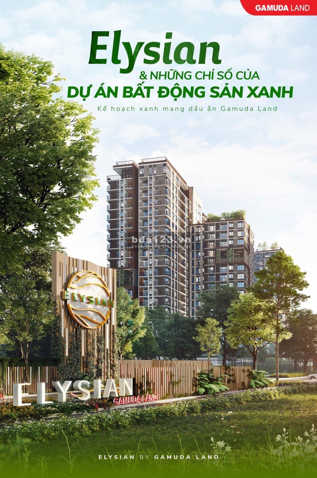 Căn hộ Elysian Thủ Đức, chỉ TT 5% ký HĐMB, TT 30% đến khi nhận nhà – chiết khấu ưu đãi 8%