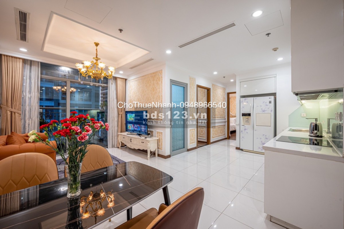 Cho thuê 2 căn hộ 2 phòng ngủ 2 wc Vinhhome