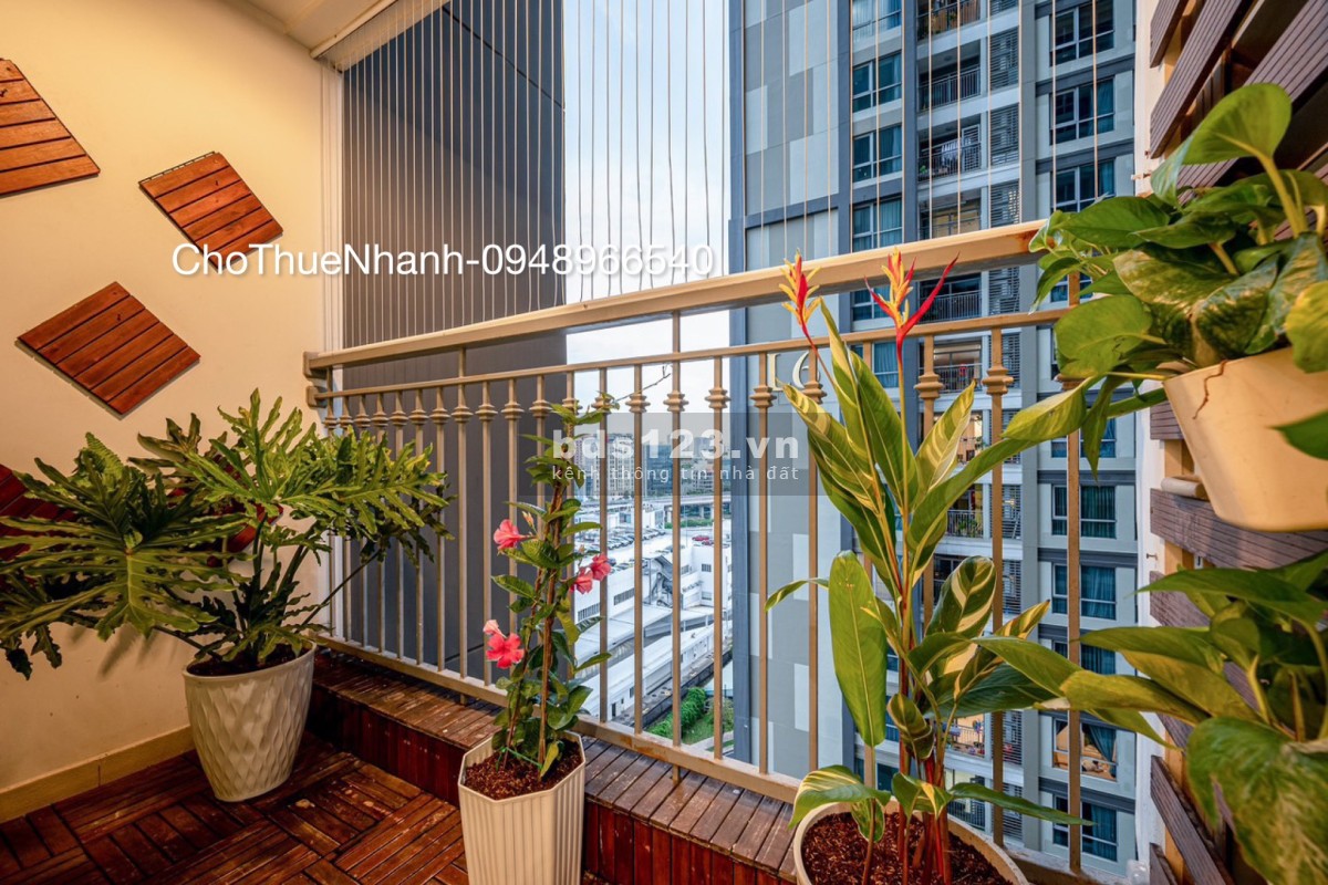 Cho thuê 2 căn hộ 2 phòng ngủ 2 wc Vinhhome