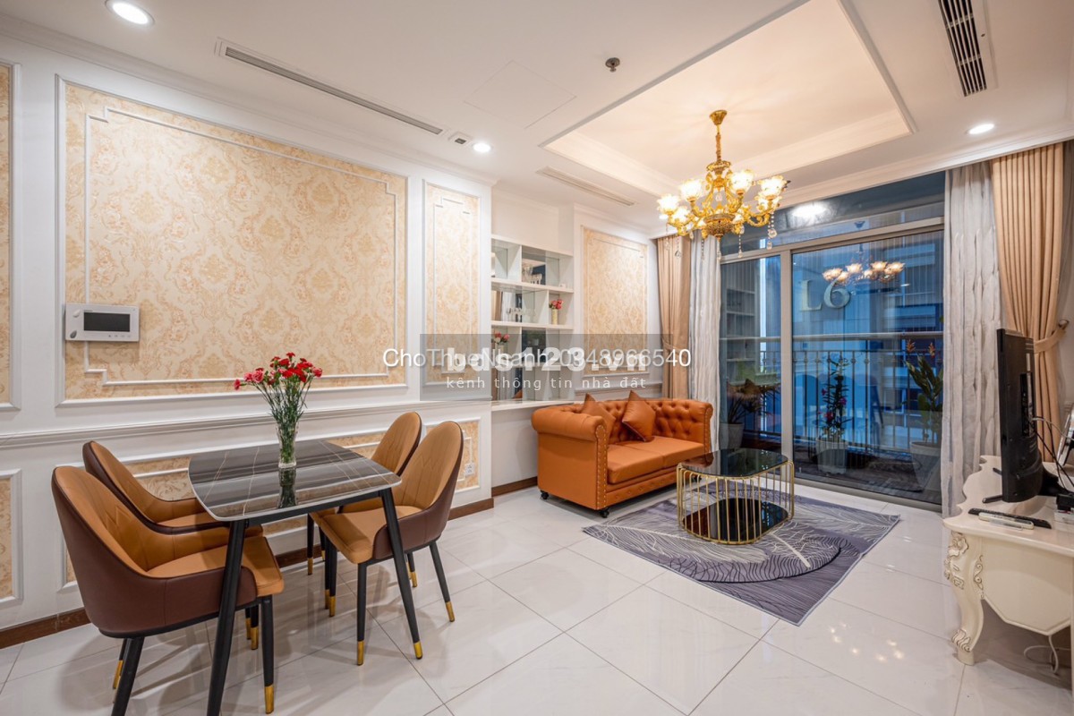 Cho thuê 2 căn hộ 2 phòng ngủ 2 wc Vinhhome