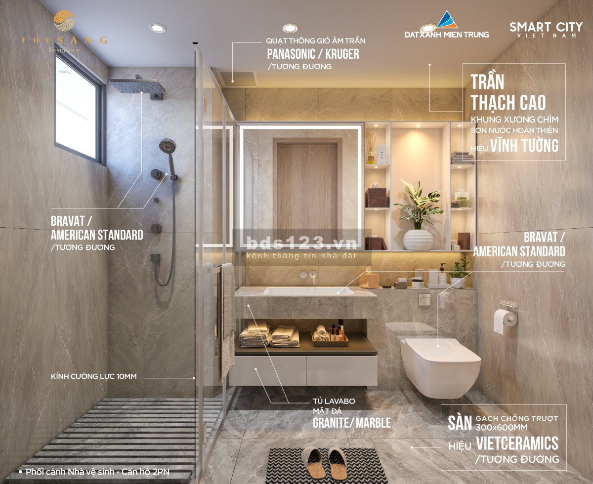 Bán gấp căn hộ cao cấp tầng cao trực diện biển The Sang Đà Nẵng chỉ 3,5 tỷ