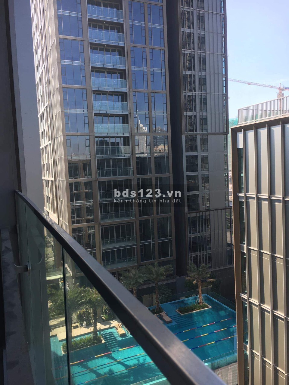 Cho thuê 1PN Empire City – Full NT 62m2 tầng cao 23 triệu bao phí