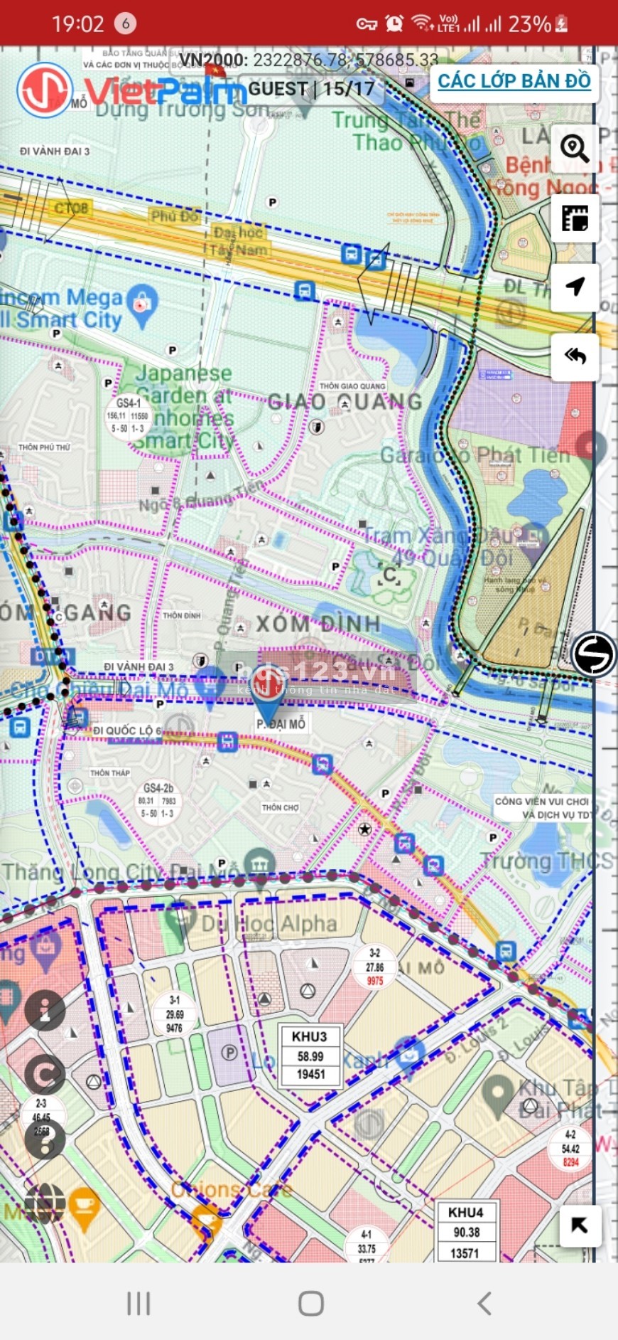 Bán đất lô góc Nam Từ Liêm ô tô diện tích rộng - mặt tiền to - sổ nở hậu - giá đầu tư cực kỳ hợp lý
