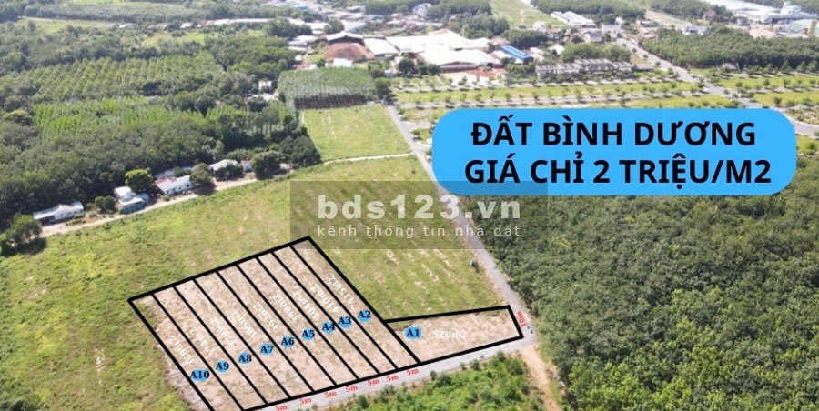 Đất nền Chánh phú Hòa, Bến Cát, Bình Dương giá 750 triệu