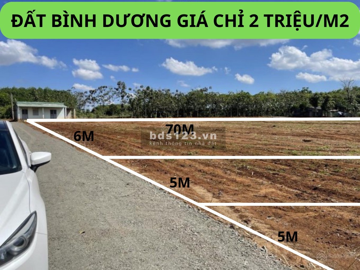 Đất nền Chánh phú Hòa, Bến Cát, Bình Dương giá 750 triệu