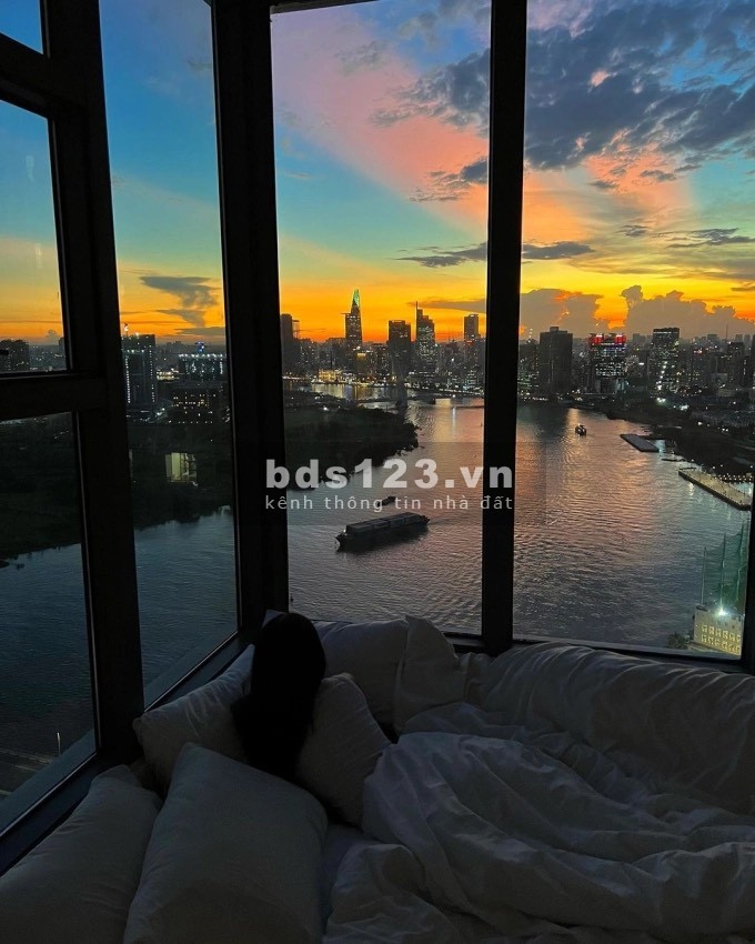 Bán căn hộ 80m2 hiện hữu One Verandah Quận 2 view sông, đóng 30% nhận nhà, thanh toán sau 2 năm