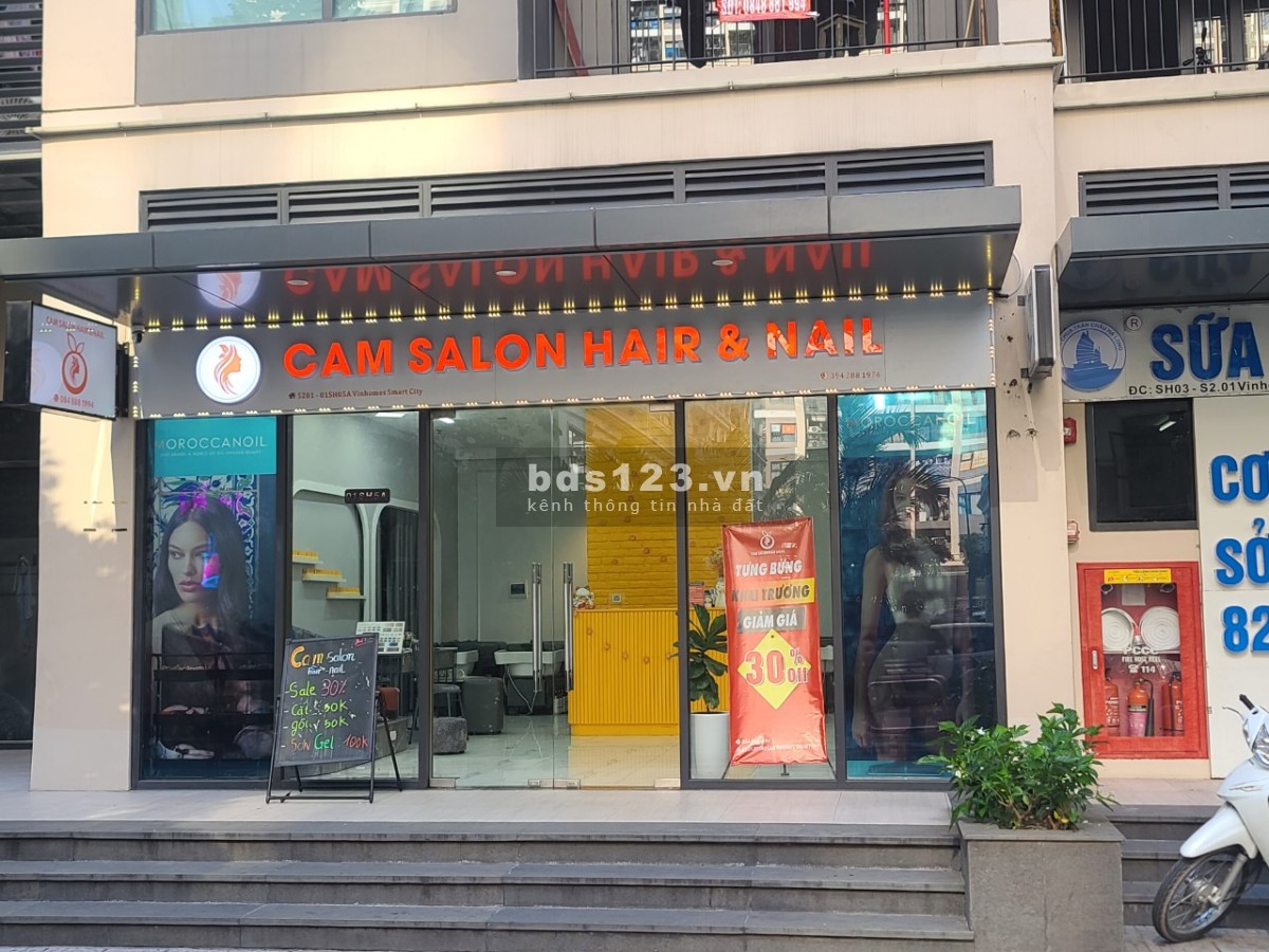 Cập nhật quỹ căn bán & cho thuê shophouse tại KĐT Vinhomes Smart City Nam Từ Liêm mới nhất 7/9/2023