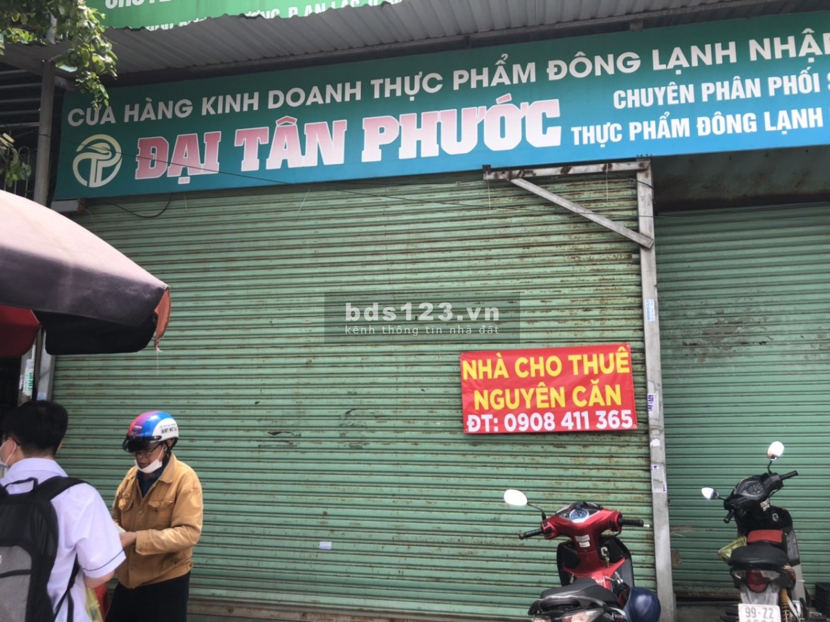 Cho thuê mặt bằng 122 m2 đường Kinh Dương Vương- Q. BÌNH TÂN