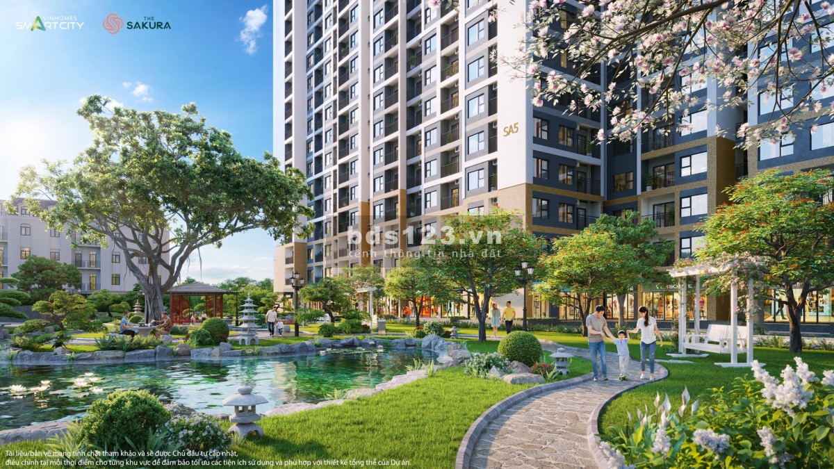 Bán căn 2PN 2WC, DT 66m² SA5 phân khu SAKURA tầng cao view toàn thành phố Giá 2,80 Tỷ