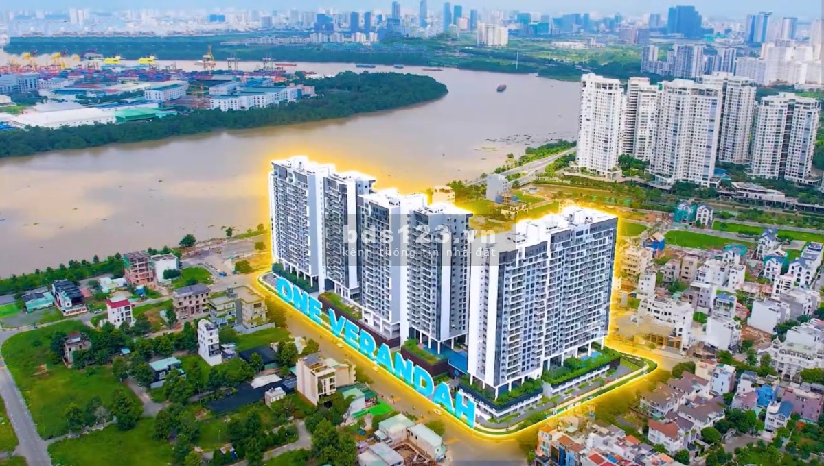 Bán căn hộ 80m2 hiện hữu One Verandah Quận 2 view sông, đóng 30% nhận nhà, thanh toán sau 2 năm