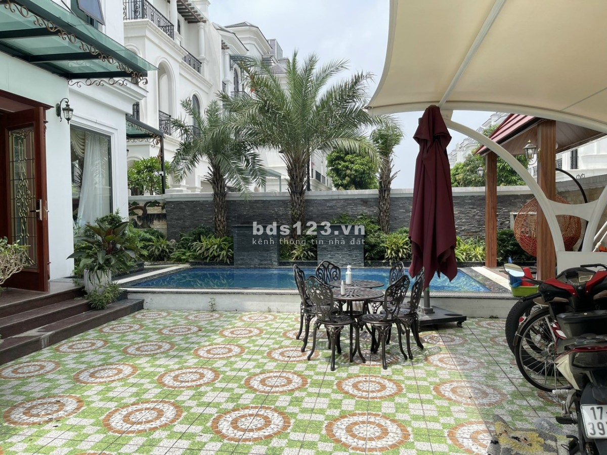 Biệt thự nhà vườn 328m² hoàn thiện cao cấp giá 63 tỷ tại Vin Gia Lâm (0985941715)