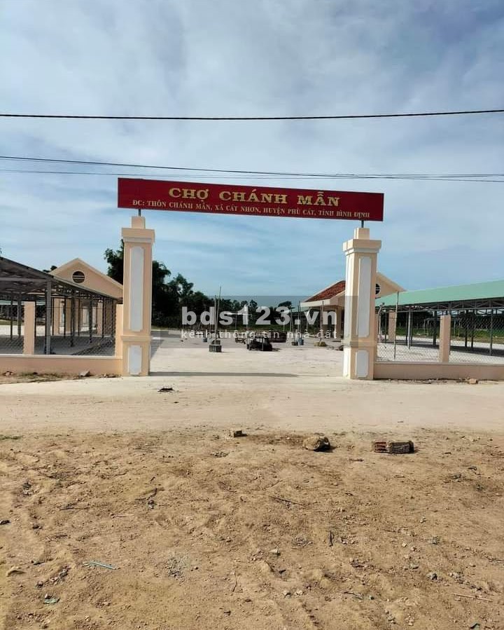 Ahihi, Cần Bán 230m² lô đất tái định cư, gần chợ Chánh Mẫn, khu dân cư đông đúc