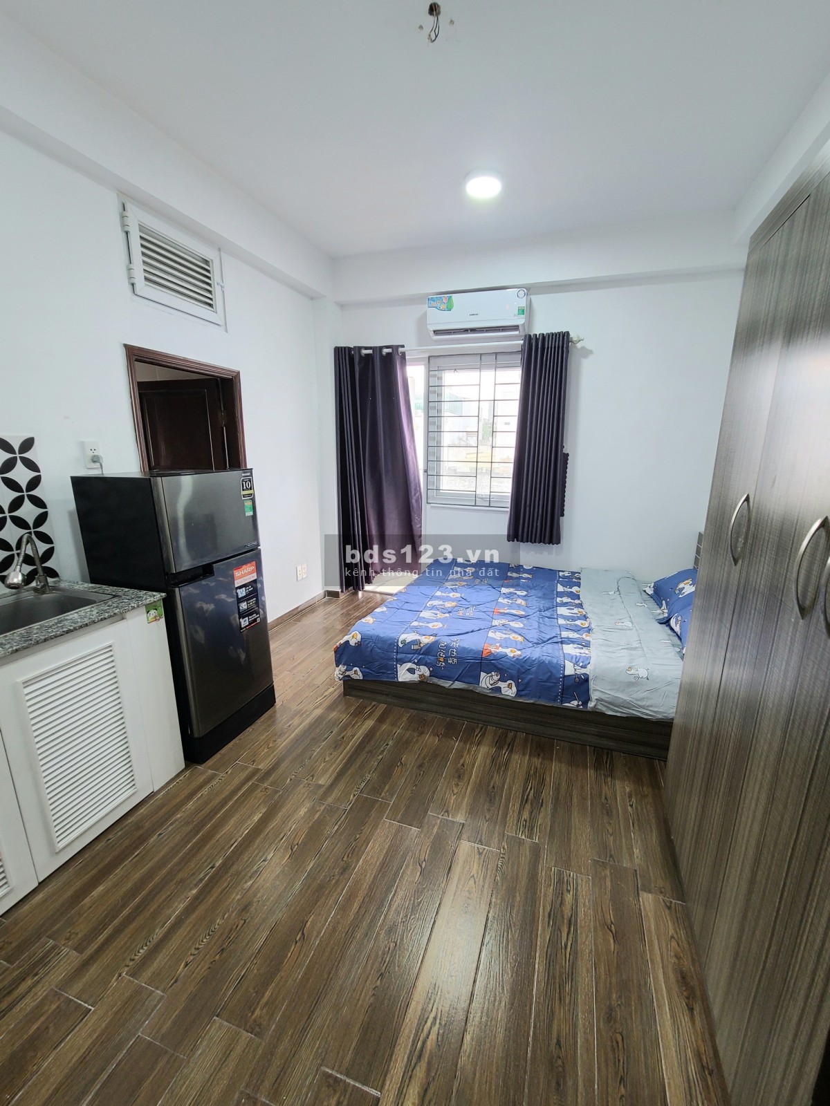 Phòng trọ quận 4 cho thuê đầy đủ nội thất 25m2 giá 5tr5