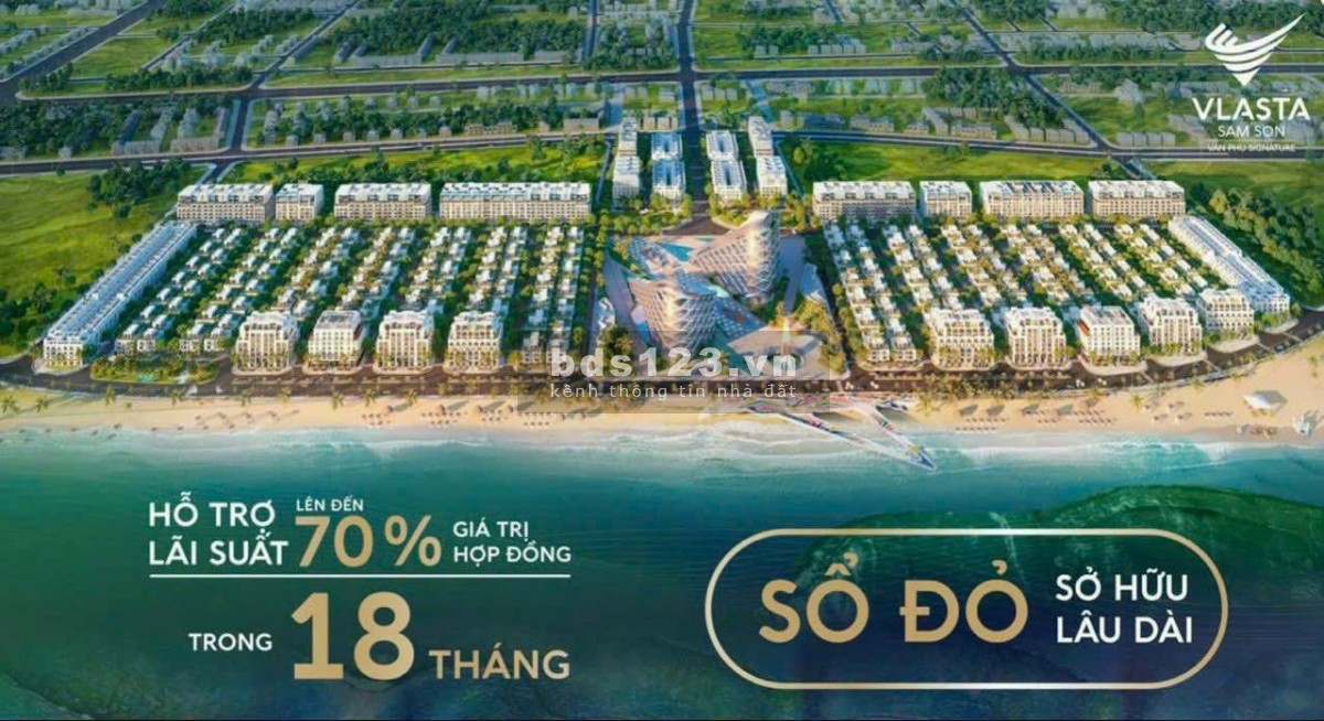 Mở bán đợt 2 - Biệt Thự Vlasta Nam Sầm Sơn