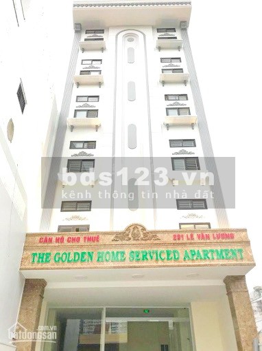 Bán căn hộ dịch vụ 10x35m nở hậu mặt tiền 291 Lê Văn Lương Quận 7