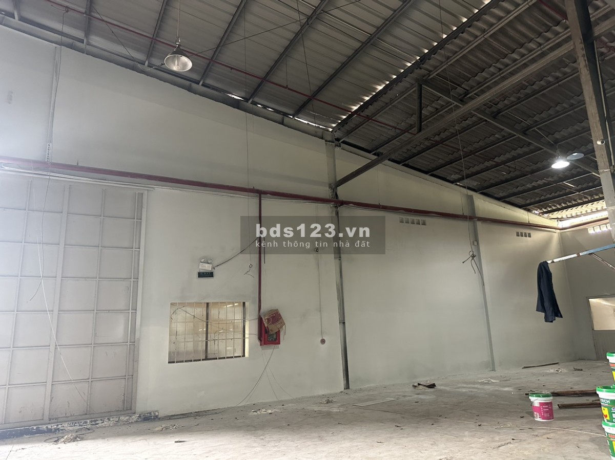 Cho thuê 2100 m2 PCCC tự động trong cụm CN thuận an giá 100 triệu/tháng