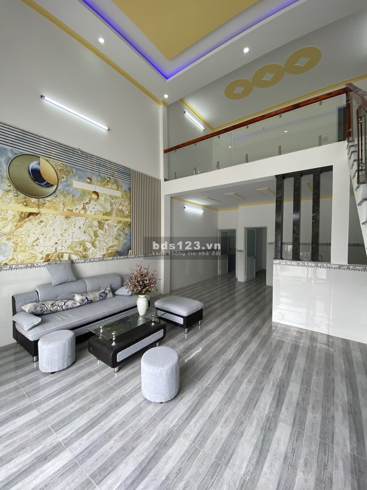 Bán gấp - Nhà mới xây 90m2 sổ riêng gần cây xăng Thạnh Phú - 1 tỷ 460 triệu