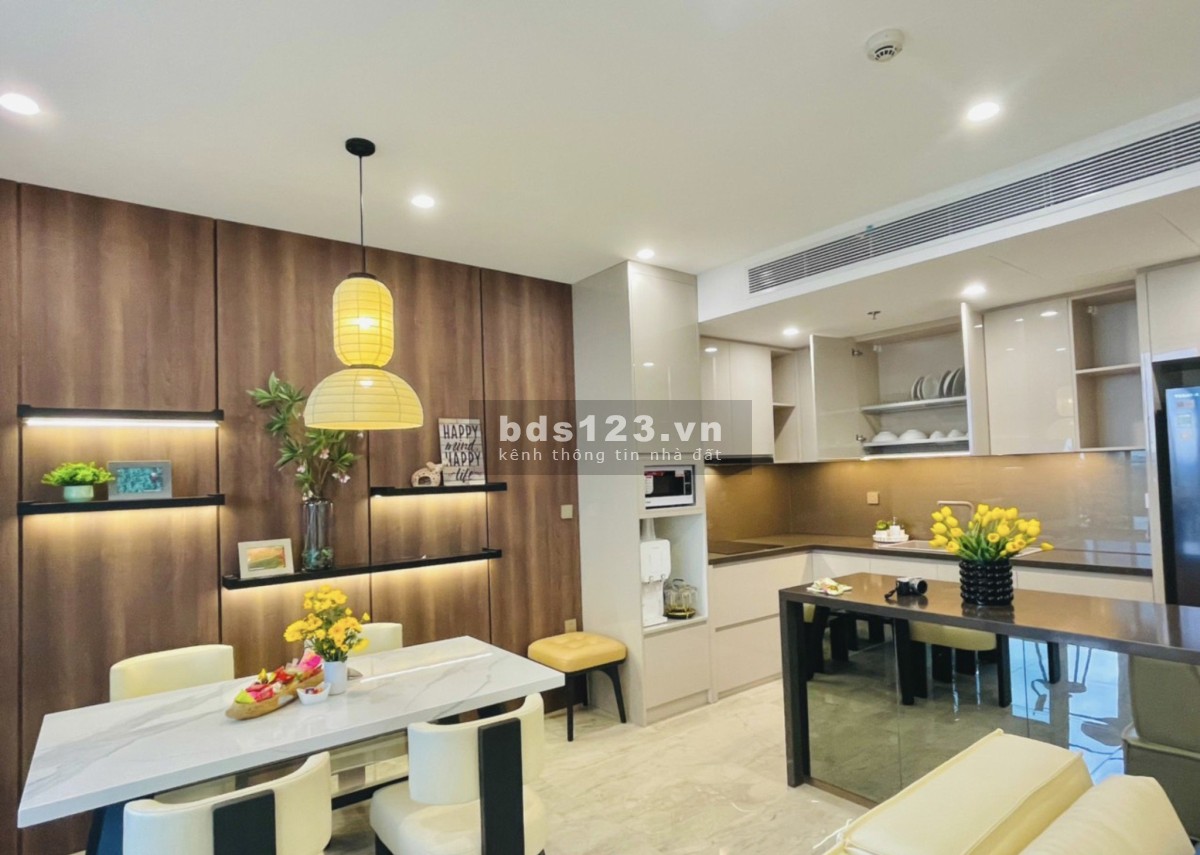 Căn hộ cao cấp 2 phòng ngủ cho thuê Thảo Điền Green, gần trường quốc tế BIS.