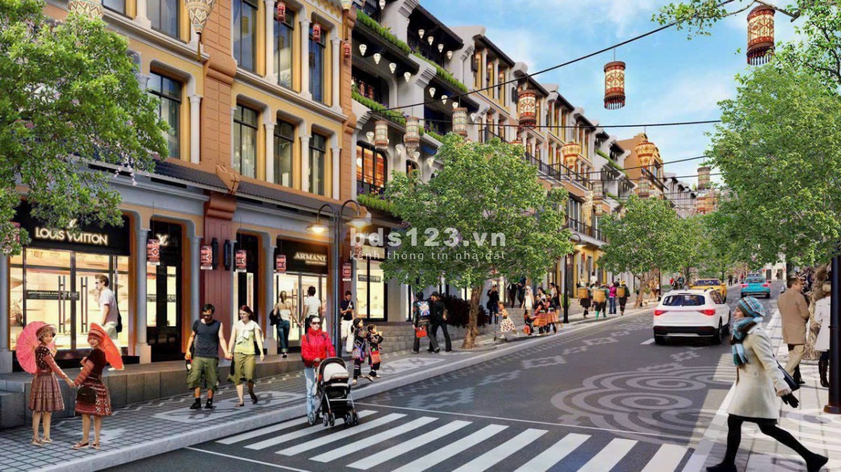 Bán shophouse 216m2 trung tâm Sapa, view trọn thị đất, đất BQP sẵn sổ, lâu dài và giá bán cực tốt