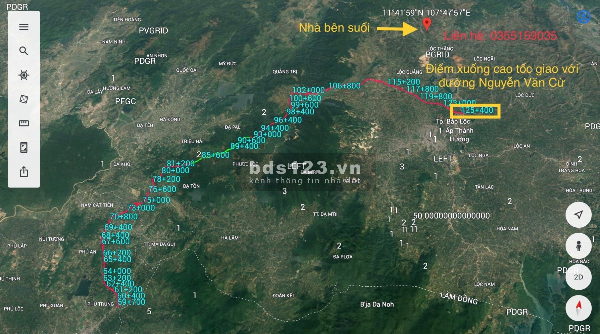Bán đất giáp suối- Bảo Lâm, có thổ cư, sổ sẵn, được thanh toán 12 tháng, gần UBND, có tiện ích