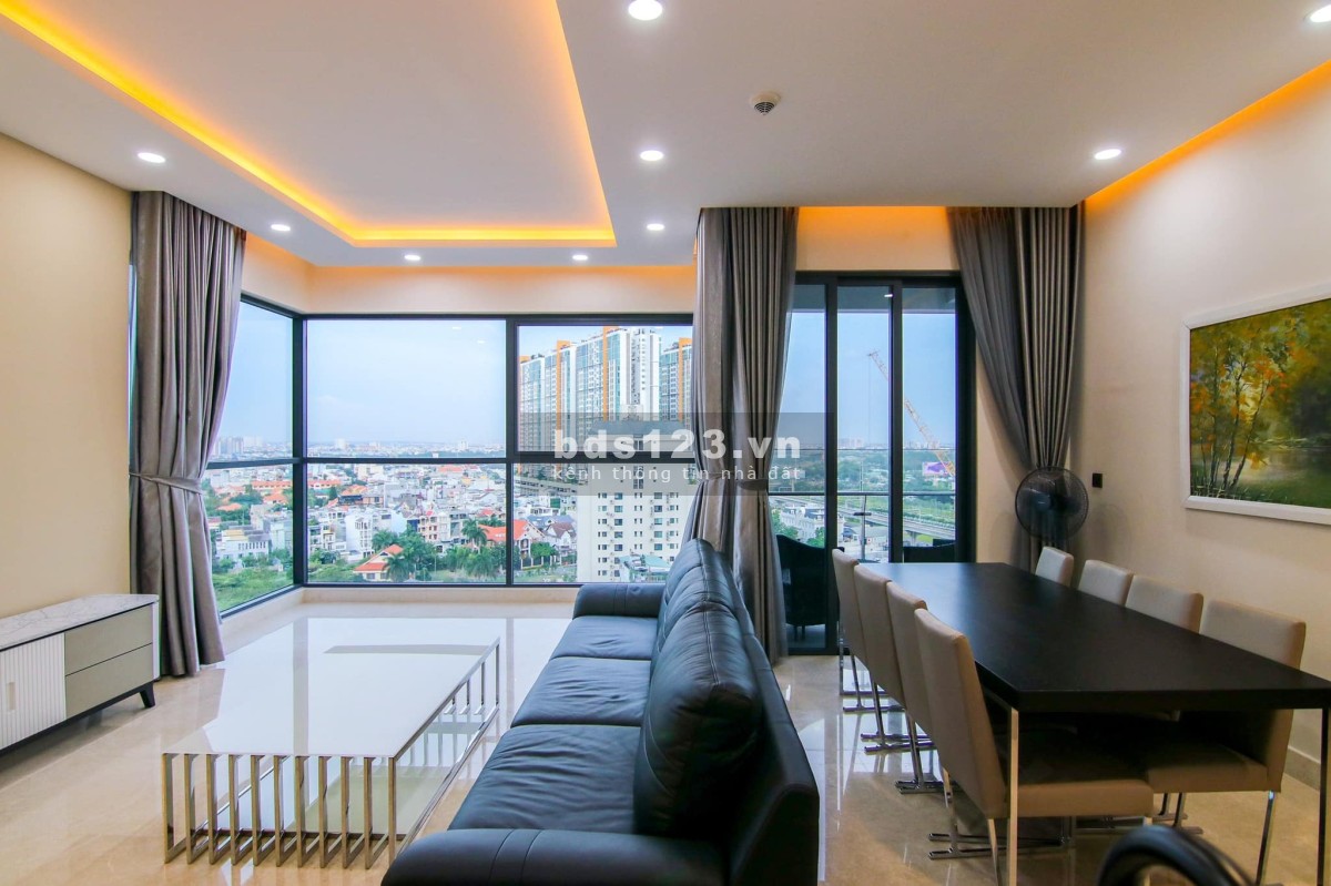 [English below] Căn hộ Q2 Thảo Điền - 3PN Full NT (128m2) thang máy riêng - chỉ 65tr, tầng cao.