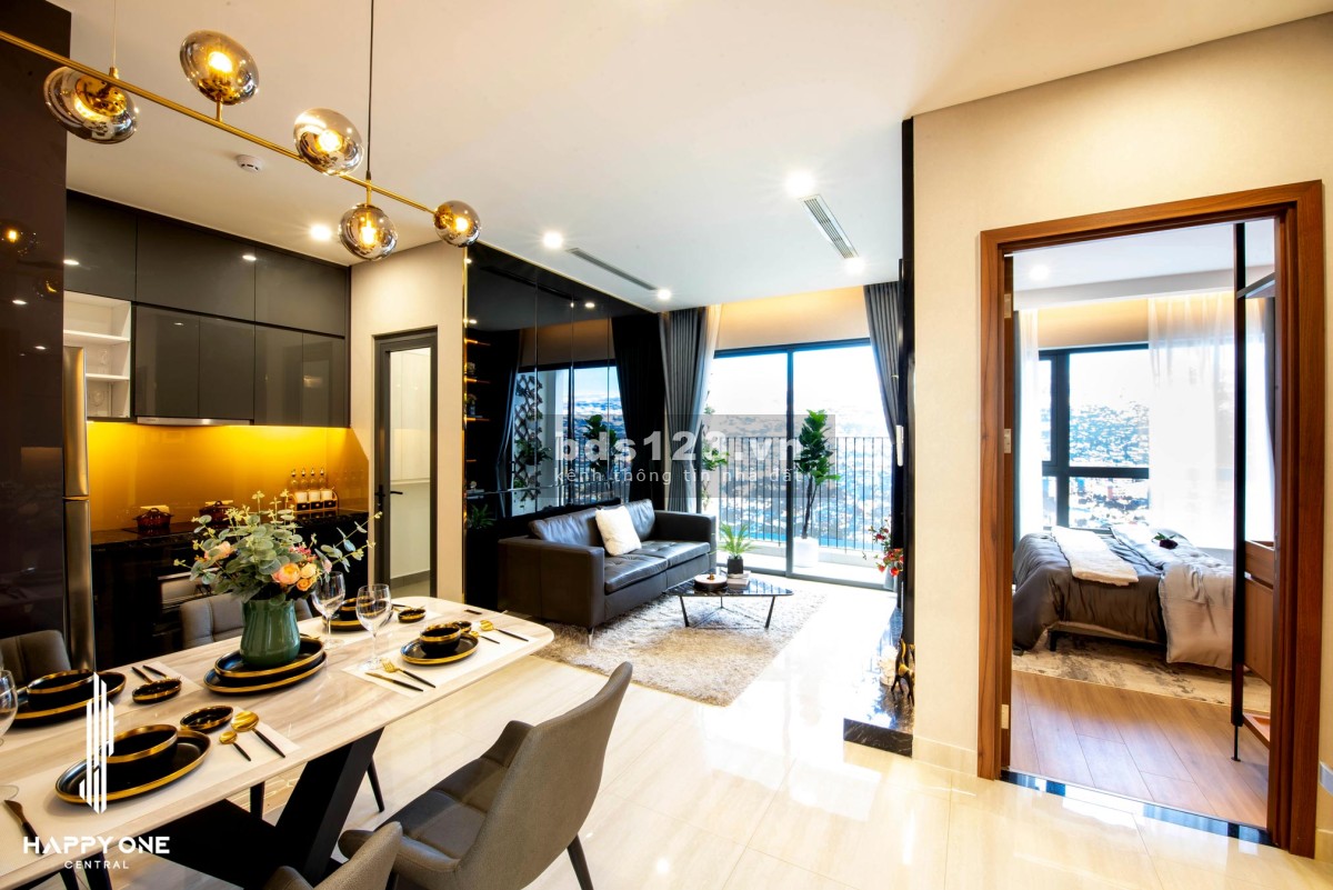 Bán nhanh căn hộ giá gốc Happy One Central Thủ Dầu Một. Miễn lãi vay đến tháng 8/2025 tặng nội thất