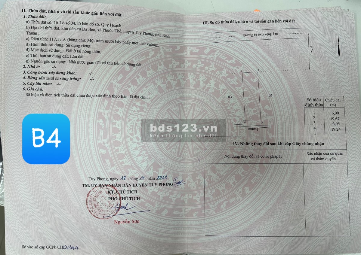 Sở hữu ngay đất biển sổ đỏ tại Bình Thuận chỉ 8 triệu/m2 LH ngay 0905.272.789