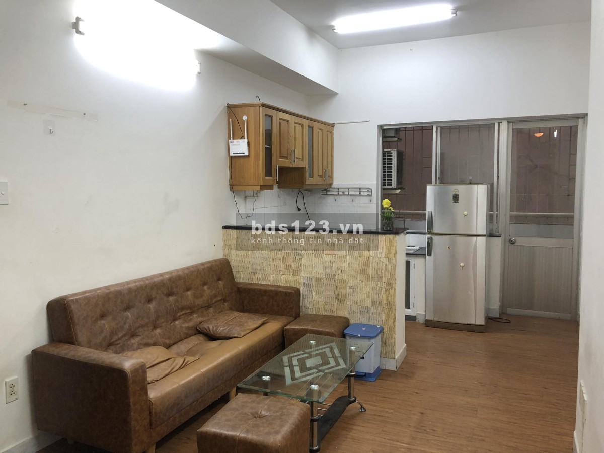 Cần cho thuê gấp Căn Hộ Vạn Độ Quận 4, Dt : 62 m2, 2PN, 1WC, Giá : 8.5 tr/th Nhà Có Nội Thất,