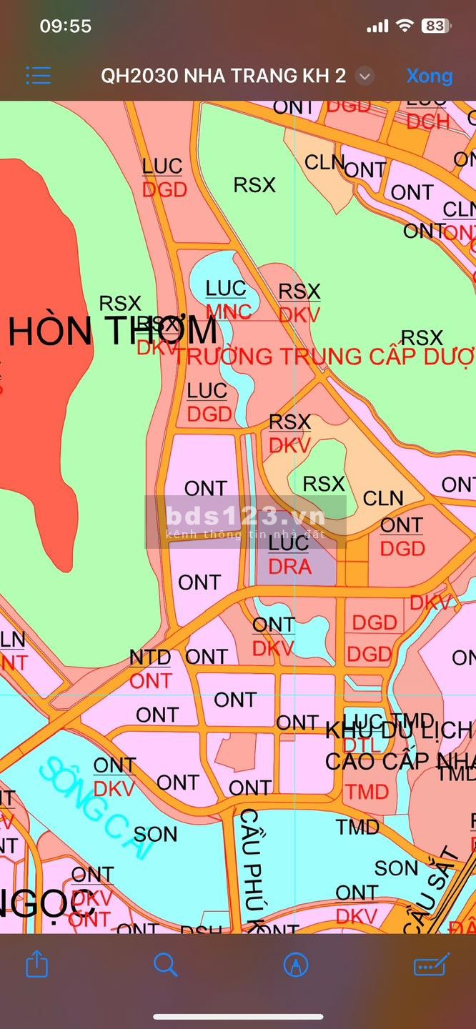 VN02 Chính chủ cần bán lô đất đường 5m khu dân cư Hòn Thơm - vĩnh Ngọc
