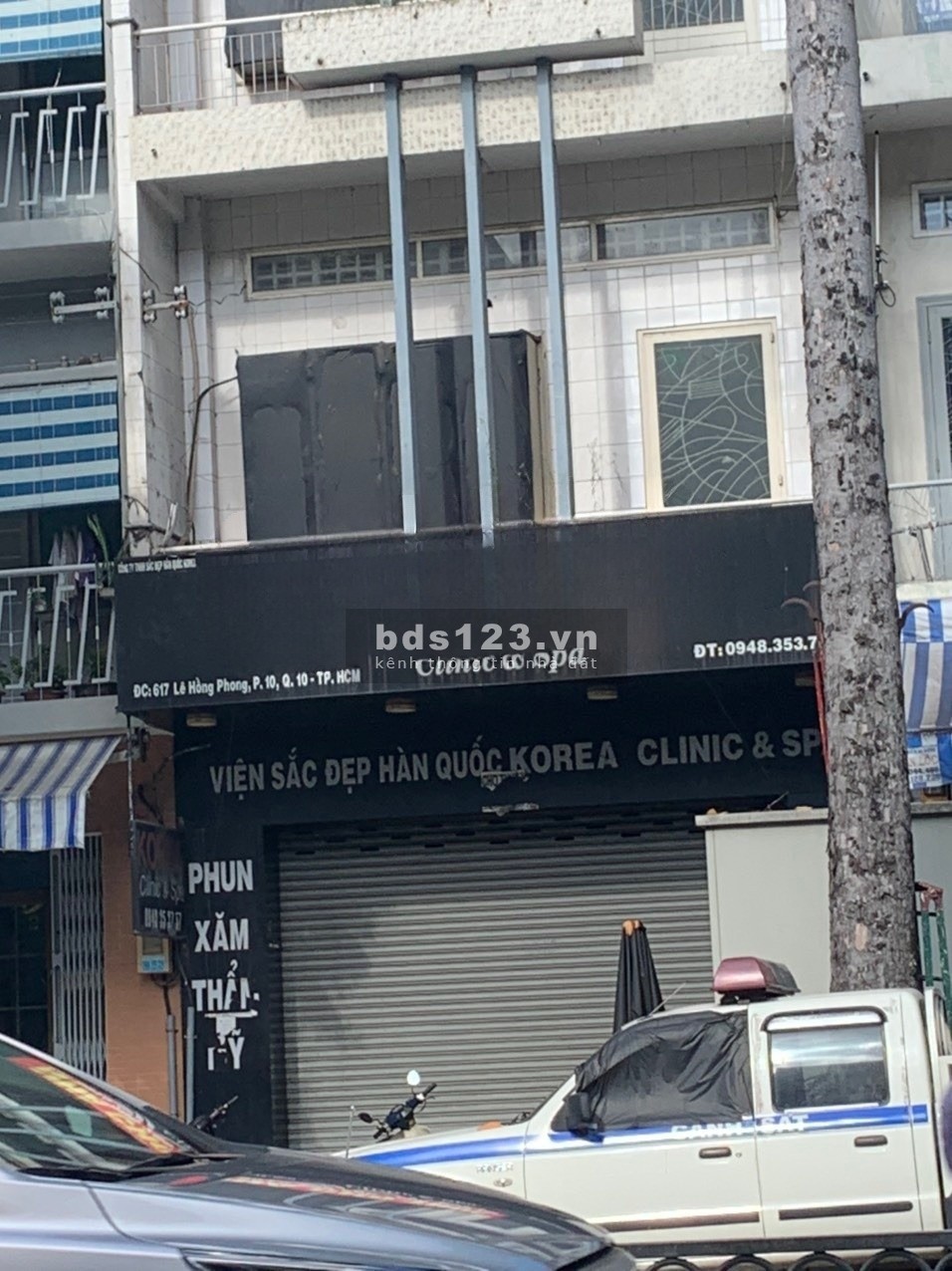 Hot !!! Góc Mặt tiền KD siêu đẹp số 617 Lê Hồng Phong, Phường 10, Quận 10
