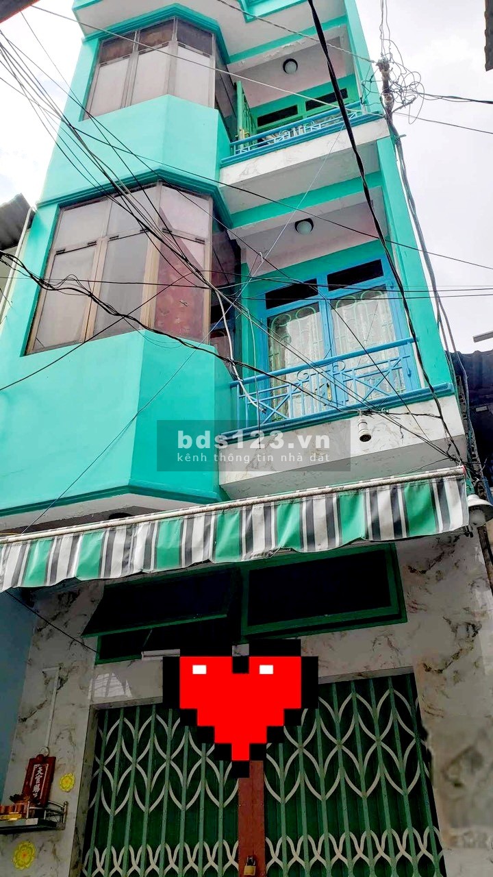 Bán nhà CMT8 quận 3 – 3 tầng chỉ 3 tỷ 15