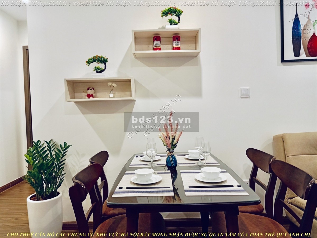 (Chung Cư Vinhomes West Point Đỗ Đức Dục )Cho Thuê Căn 2n Full Nội Thất Cao Cấp Diện Tích 74 Mét