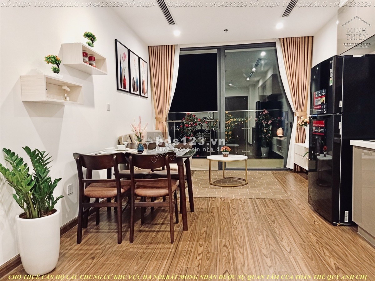 (Chung Cư Vinhomes West Point Đỗ Đức Dục )Cho Thuê Căn 2n Full Nội Thất Cao Cấp Diện Tích 74 Mét