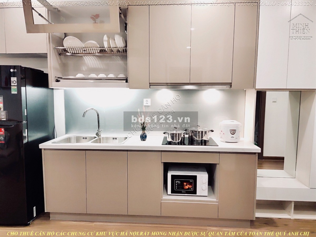 (Chung Cư Vinhomes West Point Đỗ Đức Dục )Cho Thuê Căn 2n Full Nội Thất Cao Cấp Diện Tích 74 Mét