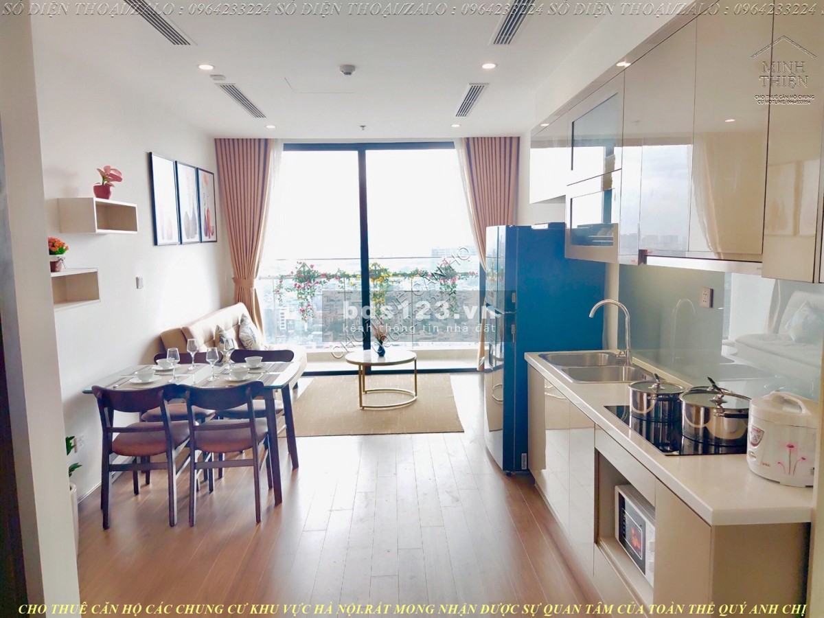 (Chung Cư Vinhomes West Point Đỗ Đức Dục )Cho Thuê Căn 2n Full Nội Thất Cao Cấp Diện Tích 74 Mét