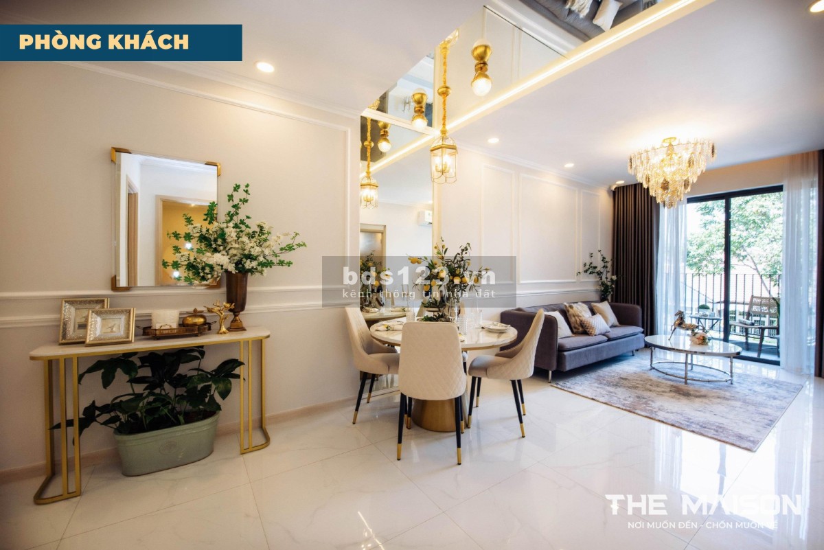 Bán căn hộ The Maison chỉ 400 triệu – sở hữu căn hộ cao cấp view sông sài gòn