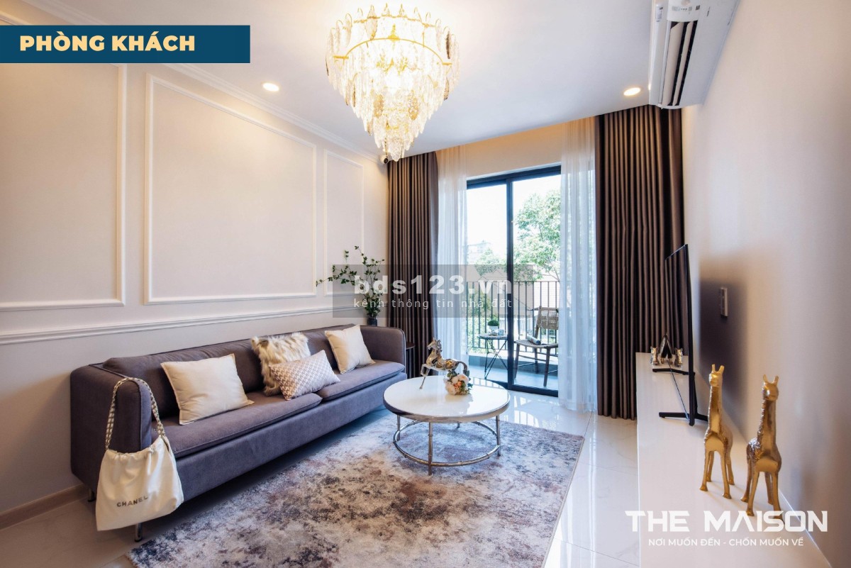 Bán căn hộ The Maison chỉ 400 triệu – sở hữu căn hộ cao cấp view sông sài gòn