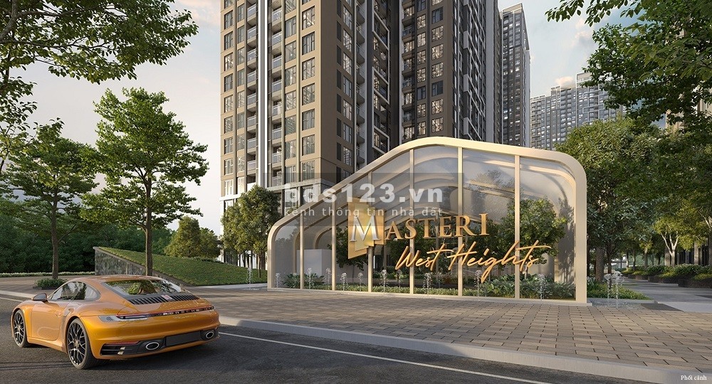 Bán căn hộ Masteri West Heights 2PN2WC chính chủ tại Toà D giá chỉ 3,1 tỷ