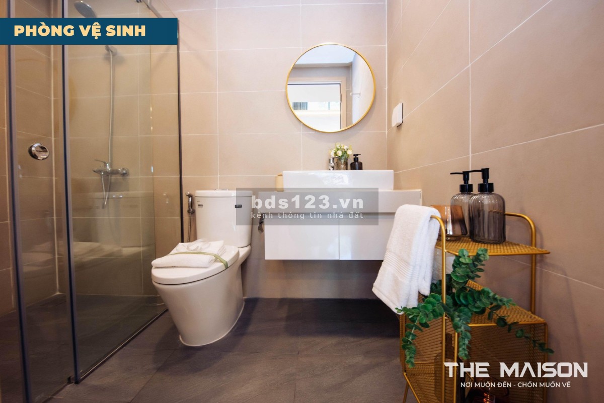 Bán căn hộ The Maison chỉ 400 triệu – sở hữu căn hộ cao cấp view sông sài gòn
